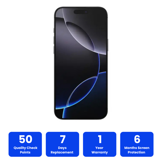16 Pro Max Black - 100% Premium iOS Lookalike | High Performance